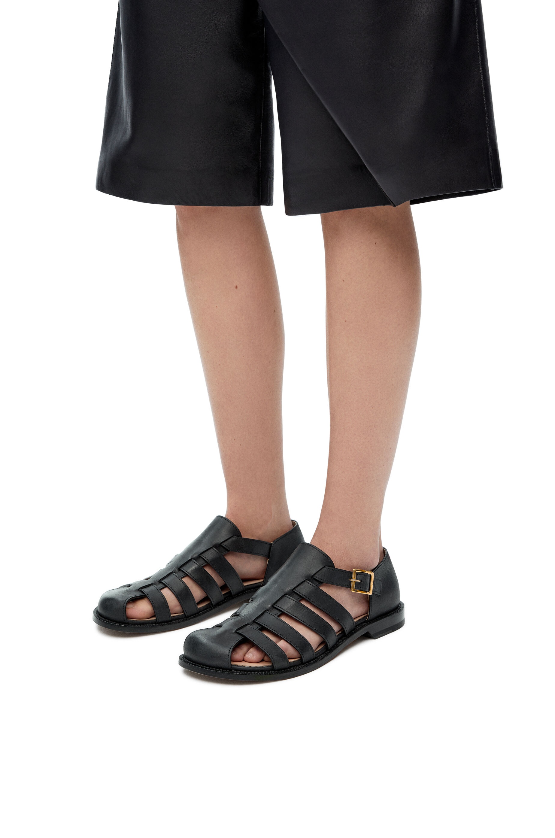 Campo sandal in waxed calfskin - 2