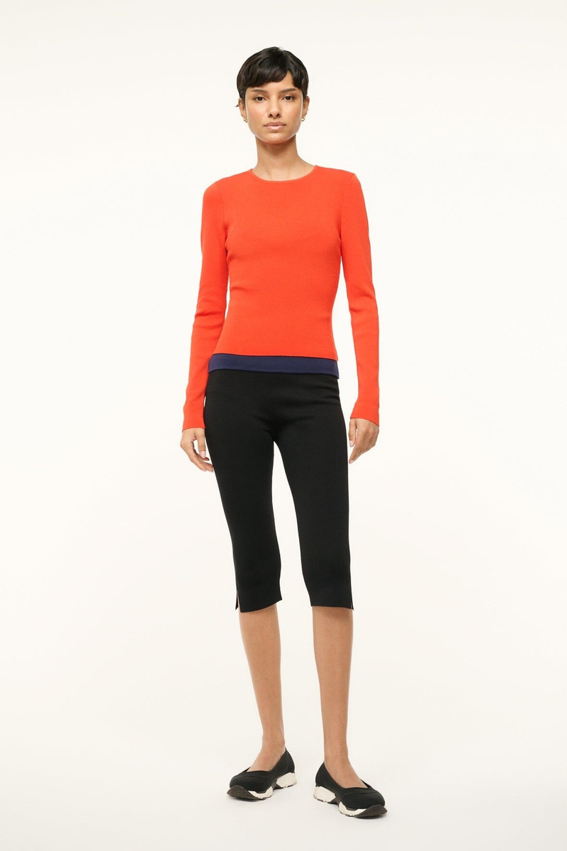 STAUD SALINAS TOP CAYENNE NAVY 1