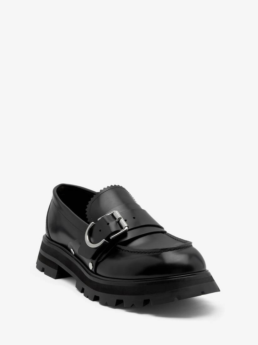 Men's Wander Loafer in Black/silver - 3