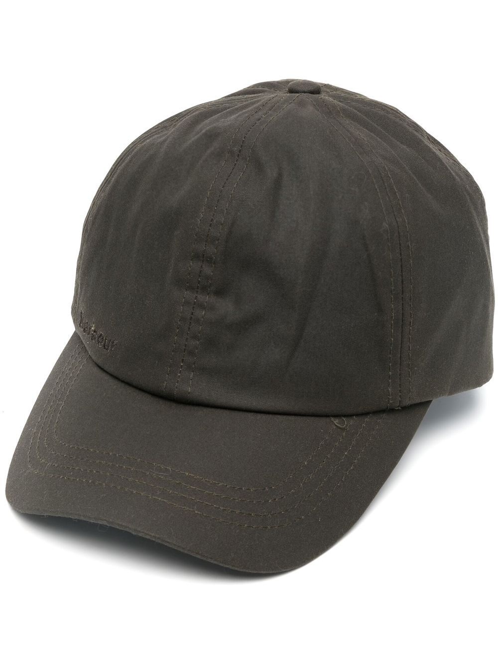embroidered-logo baseball cap - 1