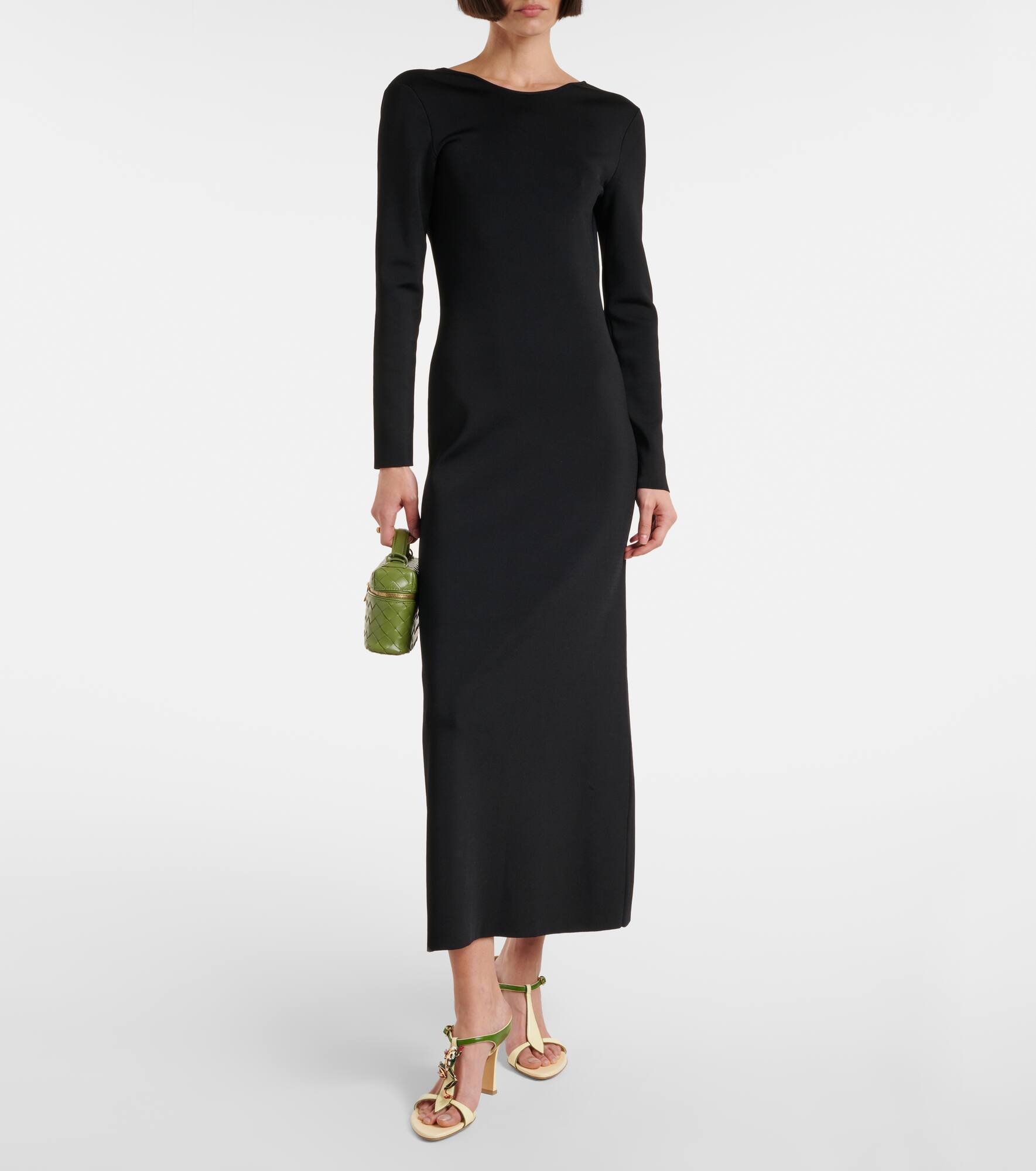 Knitted maxi dress - 2