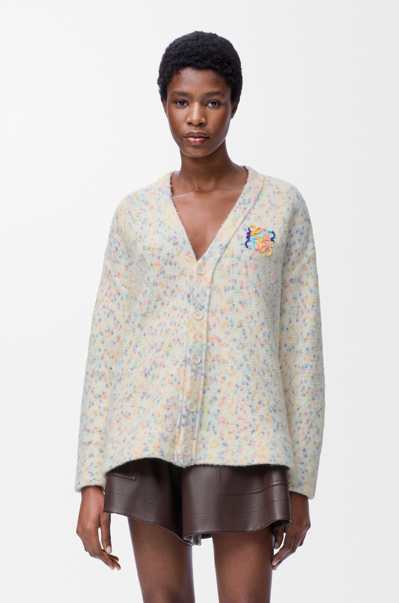 Trapeze cardigan in wool and alpaca blend 3
