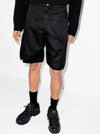 Stone Island Shadow Project pocketed cargo shorts outlook