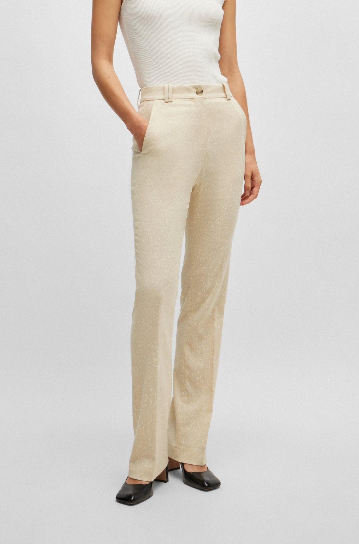 SLIM-FIT TROUSERS - 2