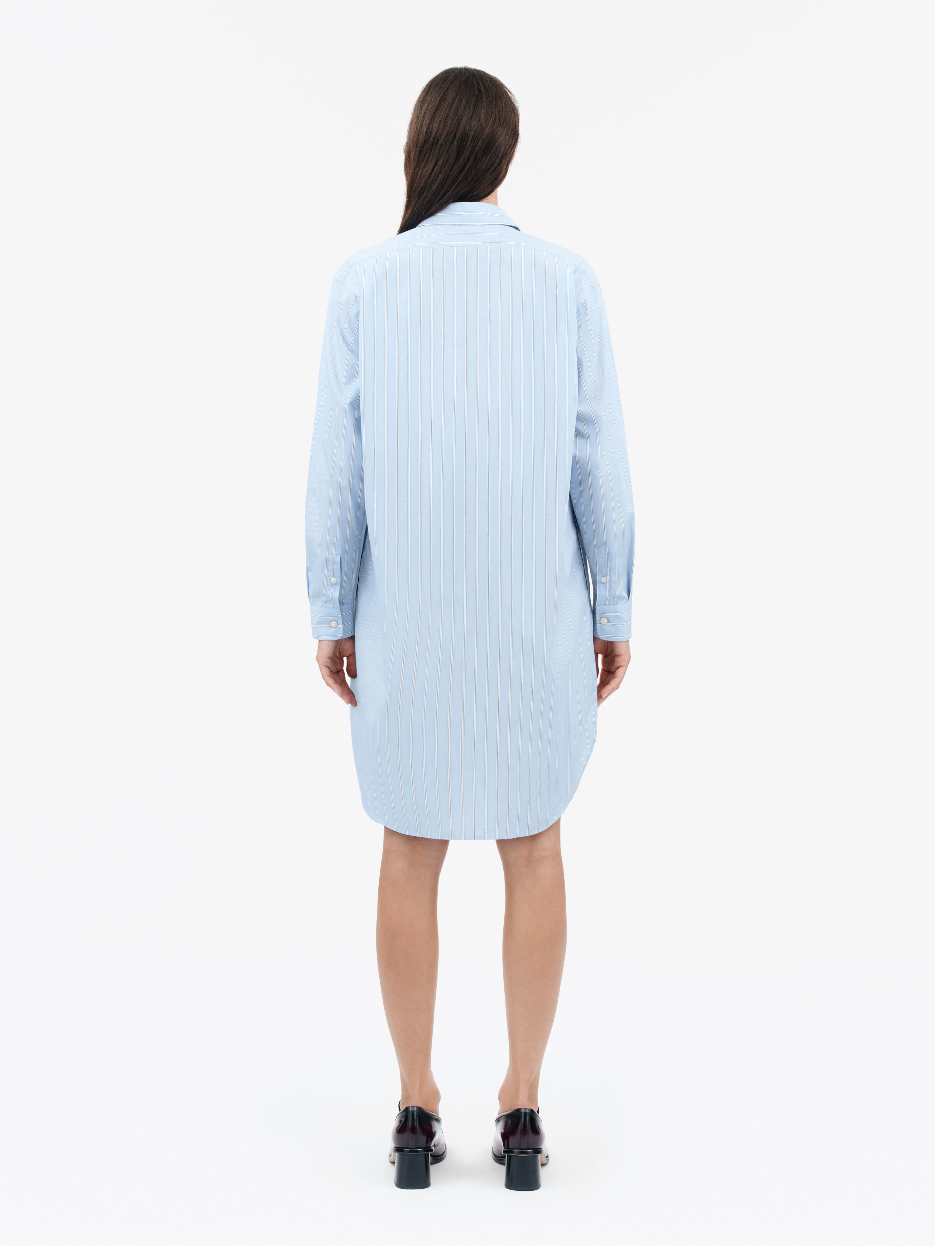 Silvie Pinstriped Dress - 4