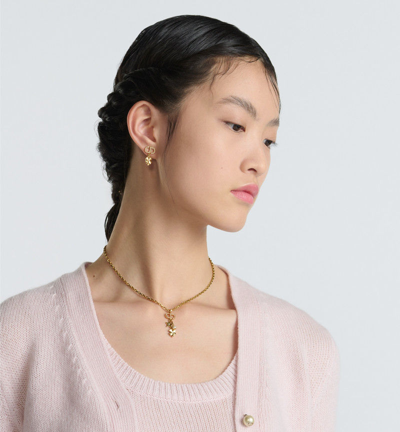 Dior Petit CD Lucky Charms Necklace | REVERSIBLE