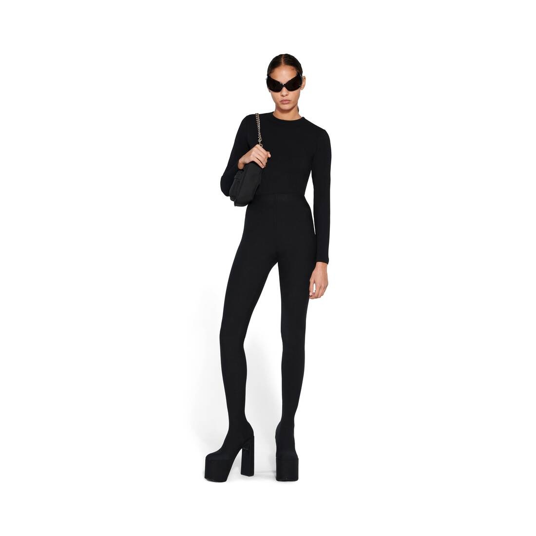 Women's Camden Pantaleggings in Black Faded - 1