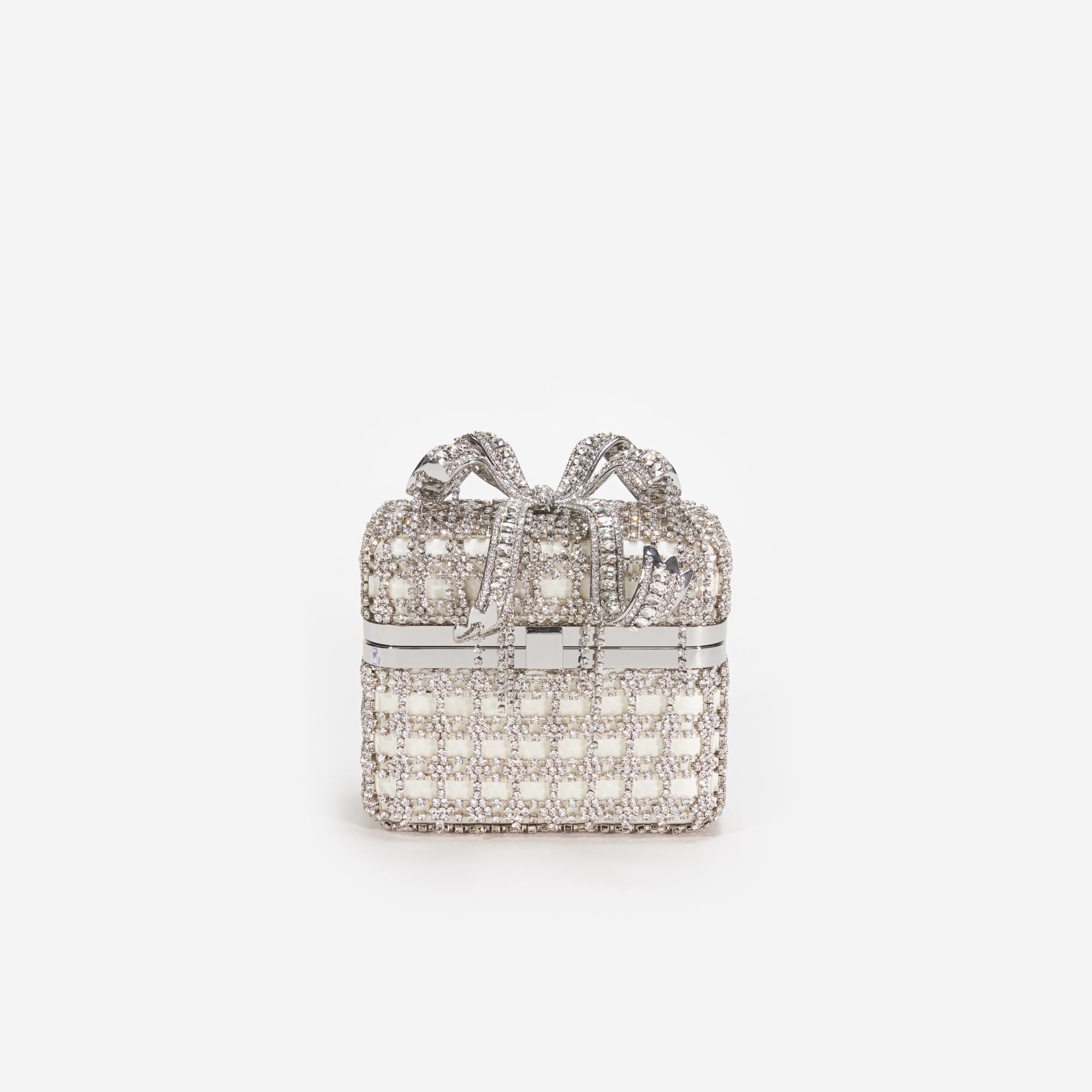 Champagne Crystal Vanity Case - 1