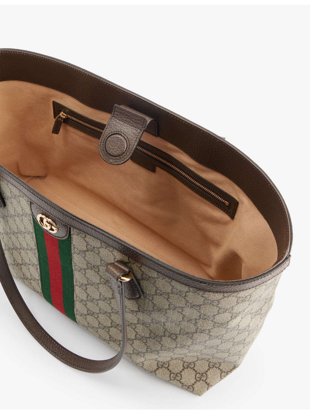 Ophidia GG Supreme coated-canvas tote bag - 4