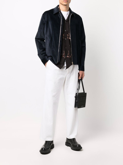 Paul Smith corduroy-effect bomber jacket outlook