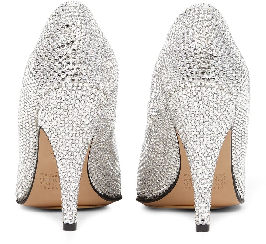 Tabi rhinestone pumps - 4