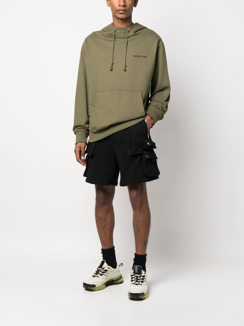 AMIRI pocket-detail track shorts outlook