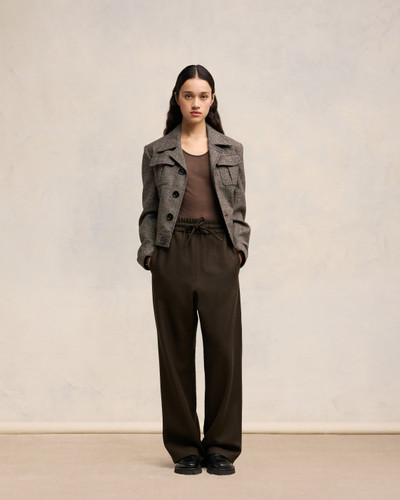 AMI Paris WIDE ELASTICATED WAIST TROUSERS outlook