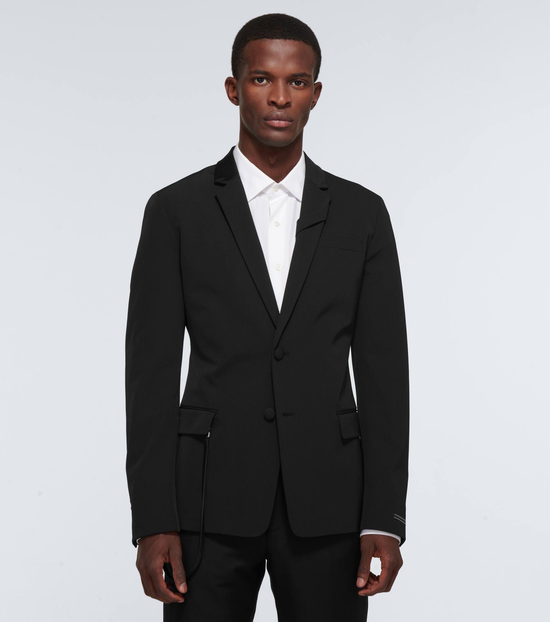 Technical single-breasted blazer - 3