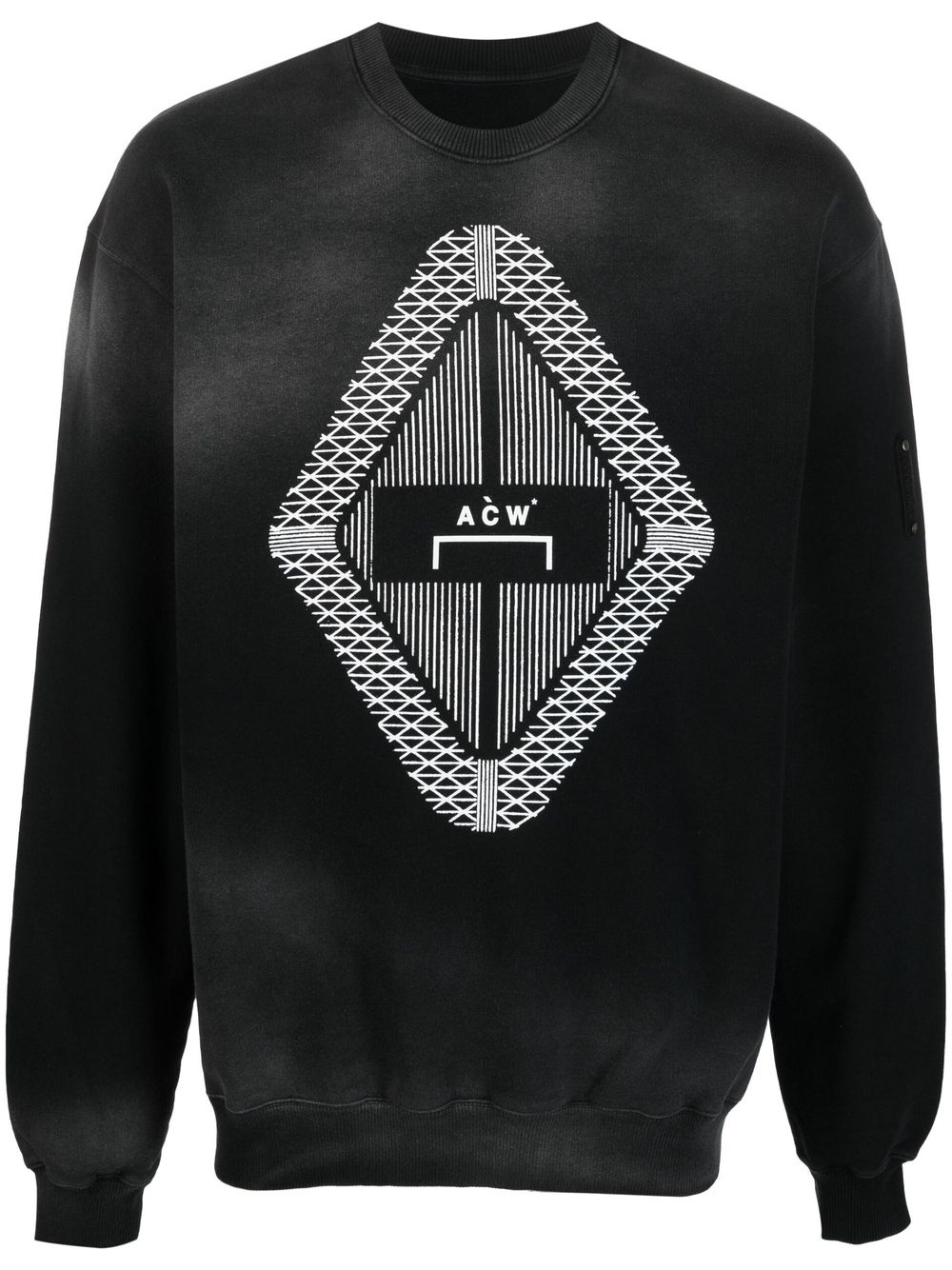 logo-print sweatshirt - 1