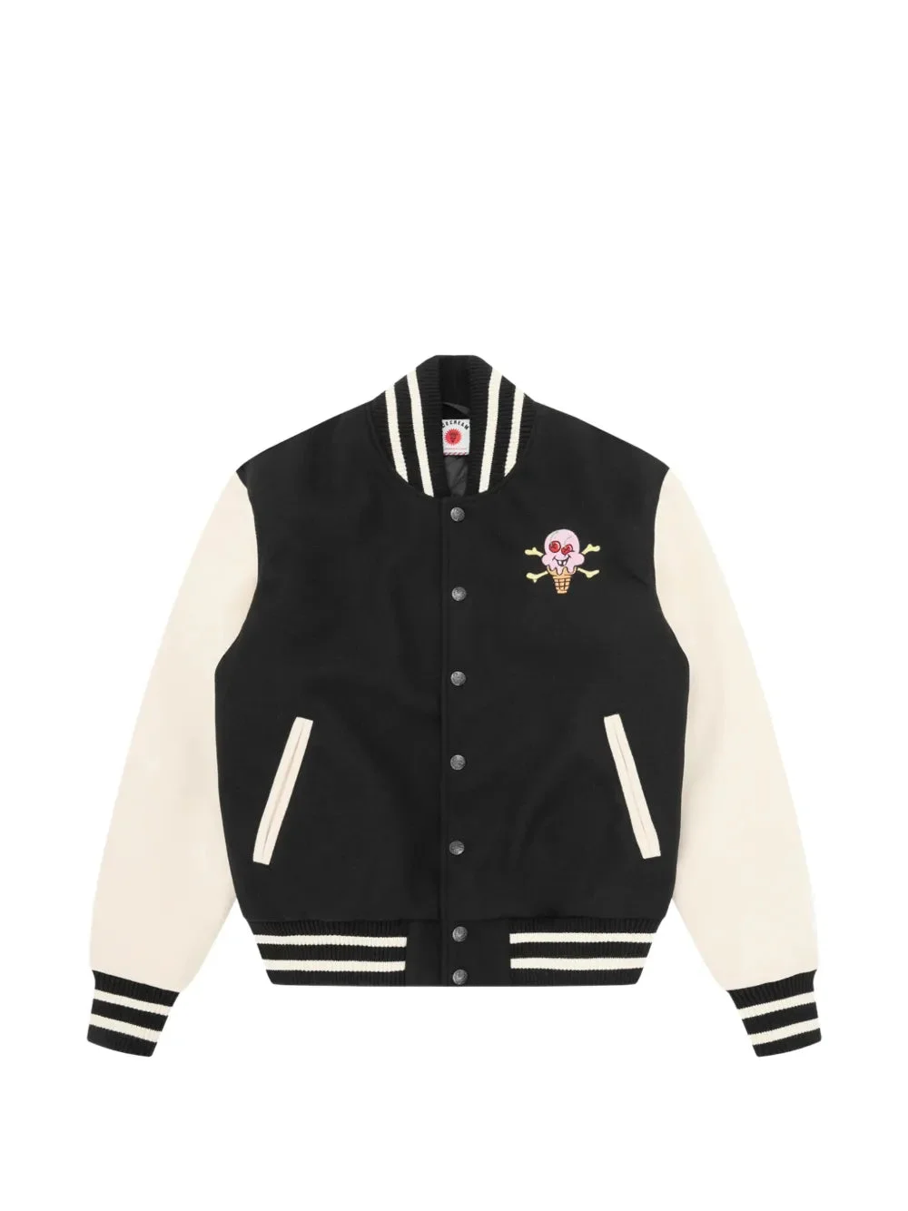 LOGO-PATCH VARSITY JACKET - 1