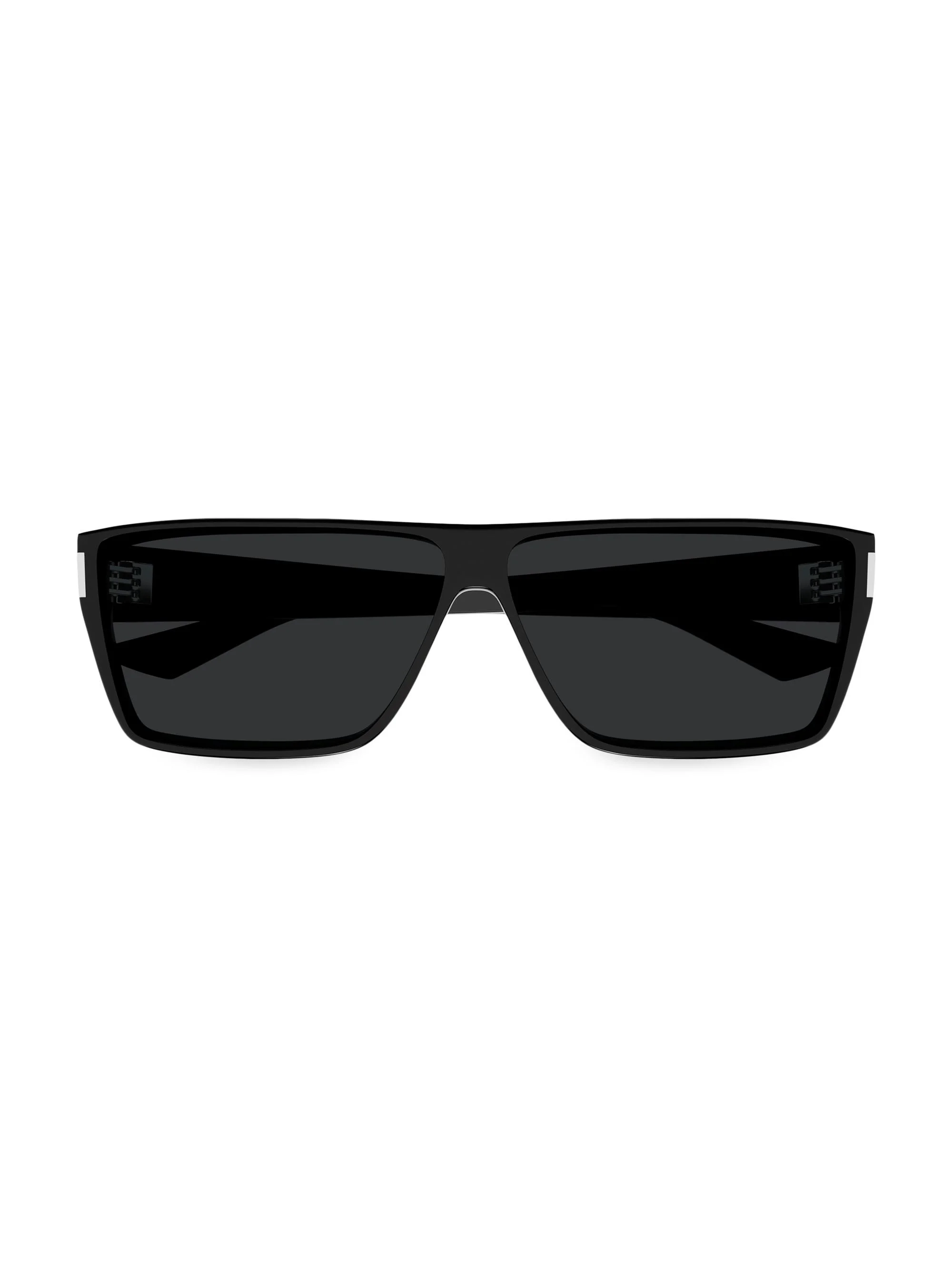 Men's Bold Contour 64MM Square Sunglasses - Black - 1