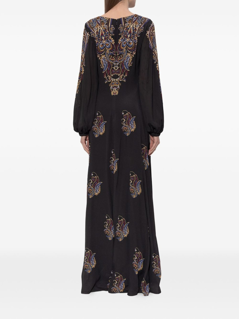 V-neck maxi dress 4