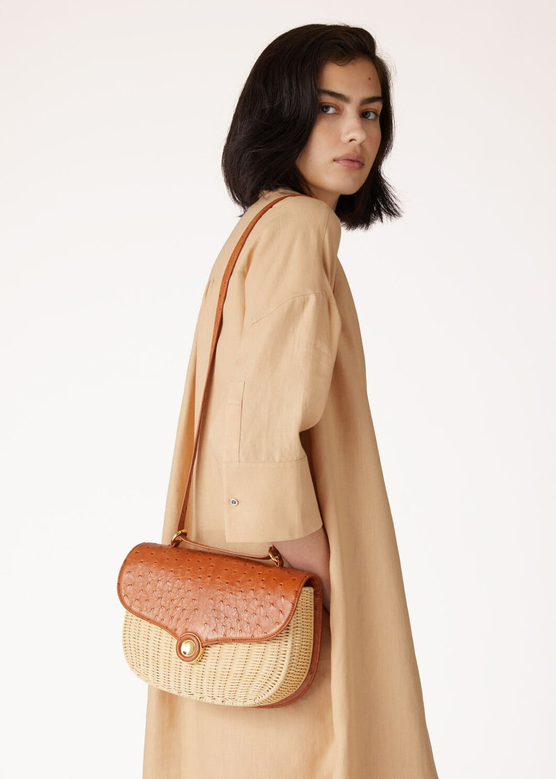 Medium Ghiera bag wicker 1