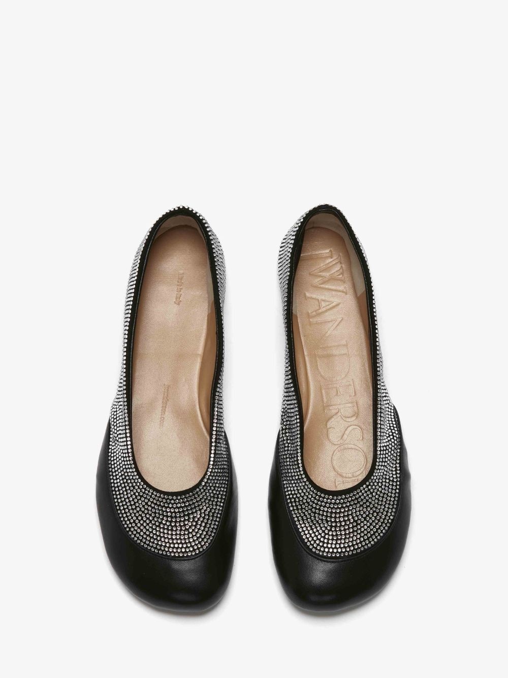 CRYSTAL BALLET FLATS - 4