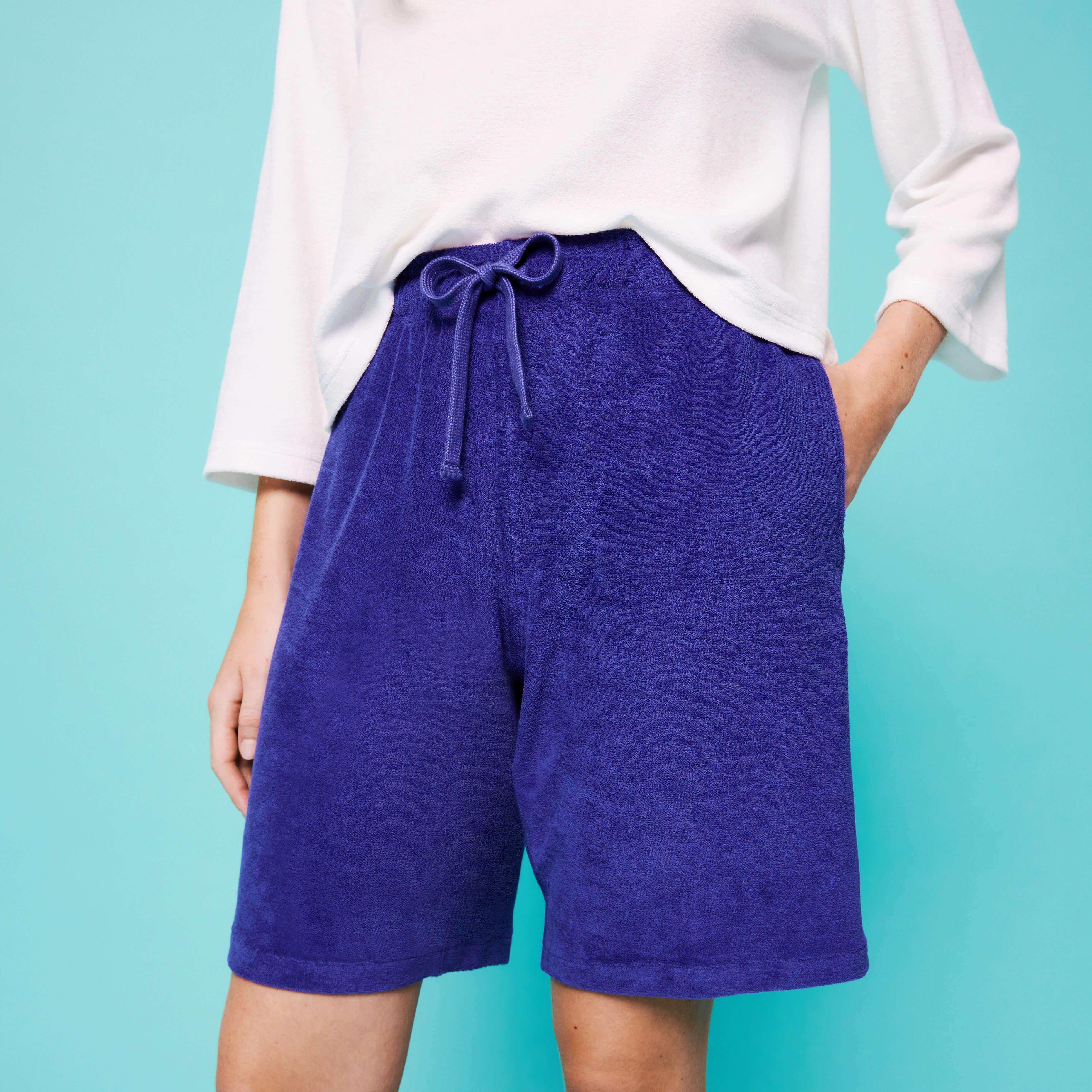 Unisex Terry Bermuda Solid - 8