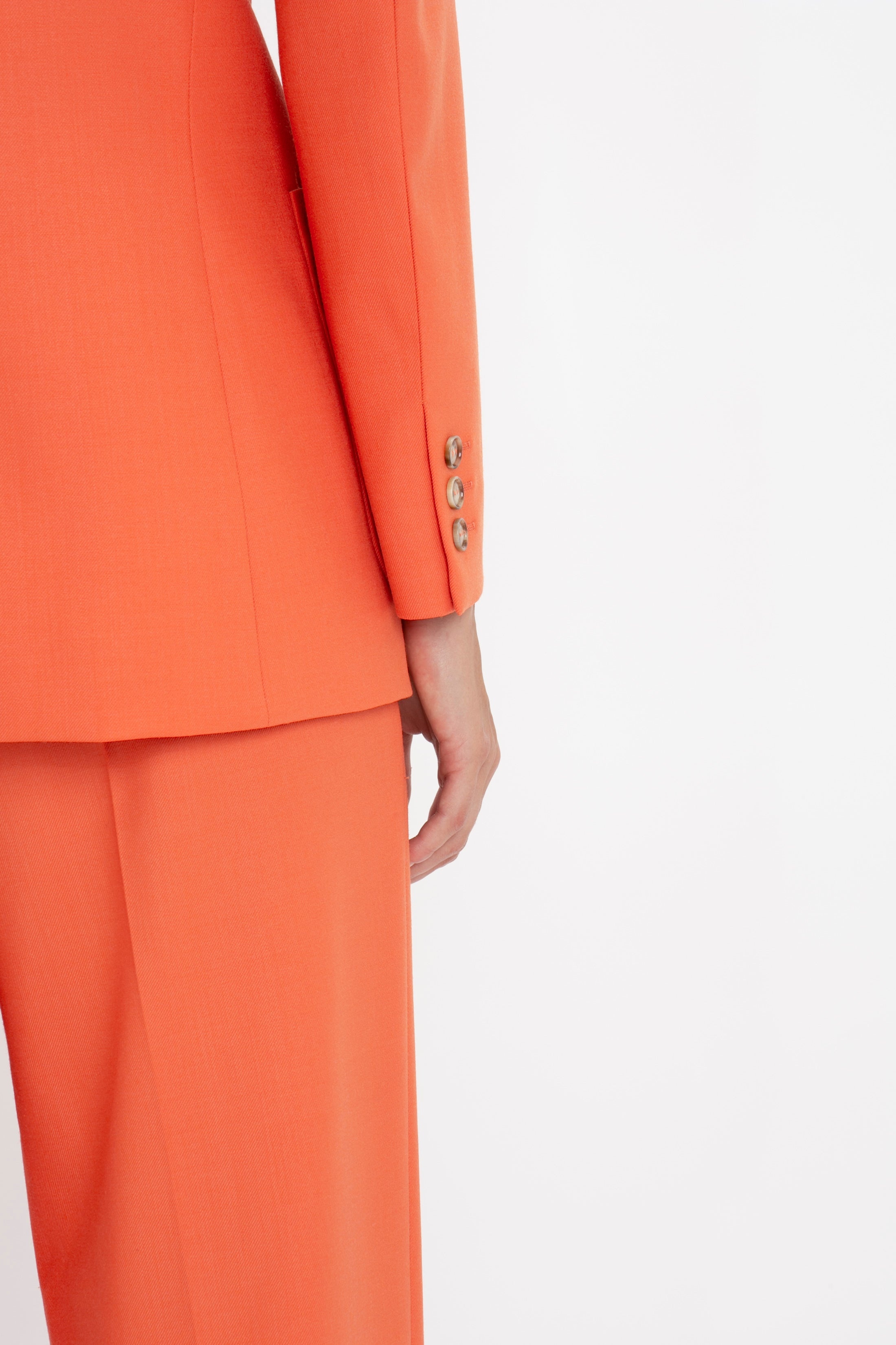 Patch Pocket Jacket In Papaya - 6