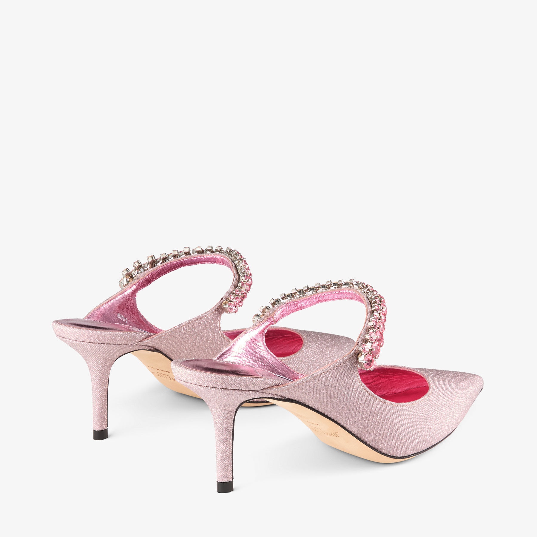 Bing 65
Rose Glitter Fabric Mules - 3