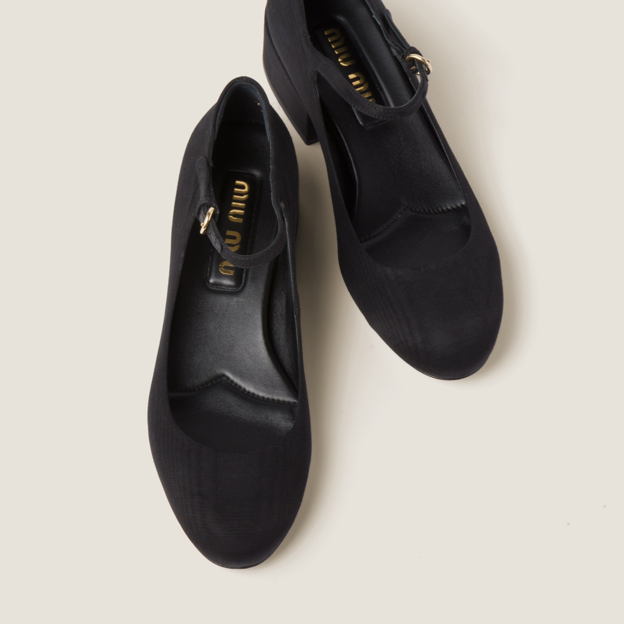 Miu Miu Moiré fabric pumps | REVERSIBLE