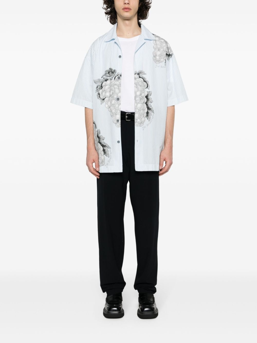 wool tapered trousers - 2