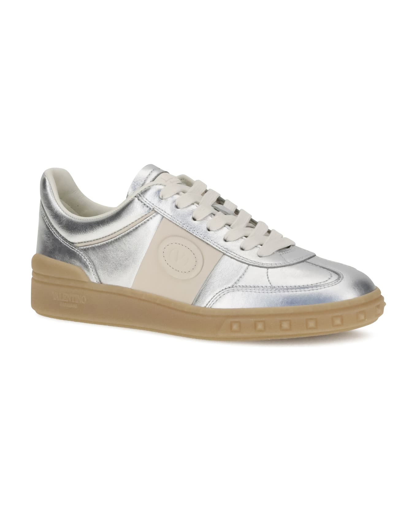 Laminated Leather Upvillage Sneakers - 2
