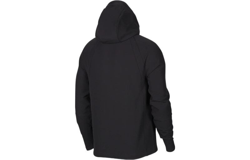 Jordan Air Jordan Solid Color Classic Flying  Hooded Jacket Men's Black DV1283-010 outlook
