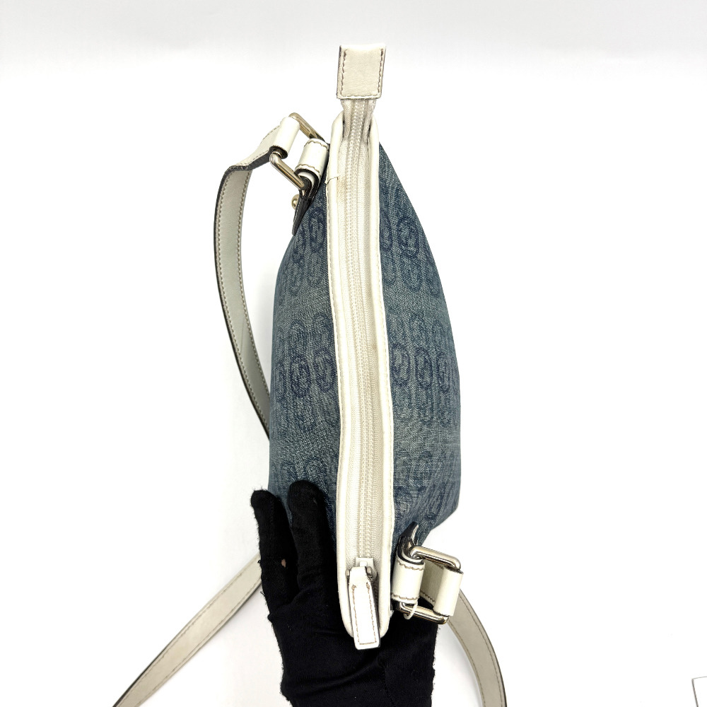Gucci denim crossbody bag 257246 498879 - 5
