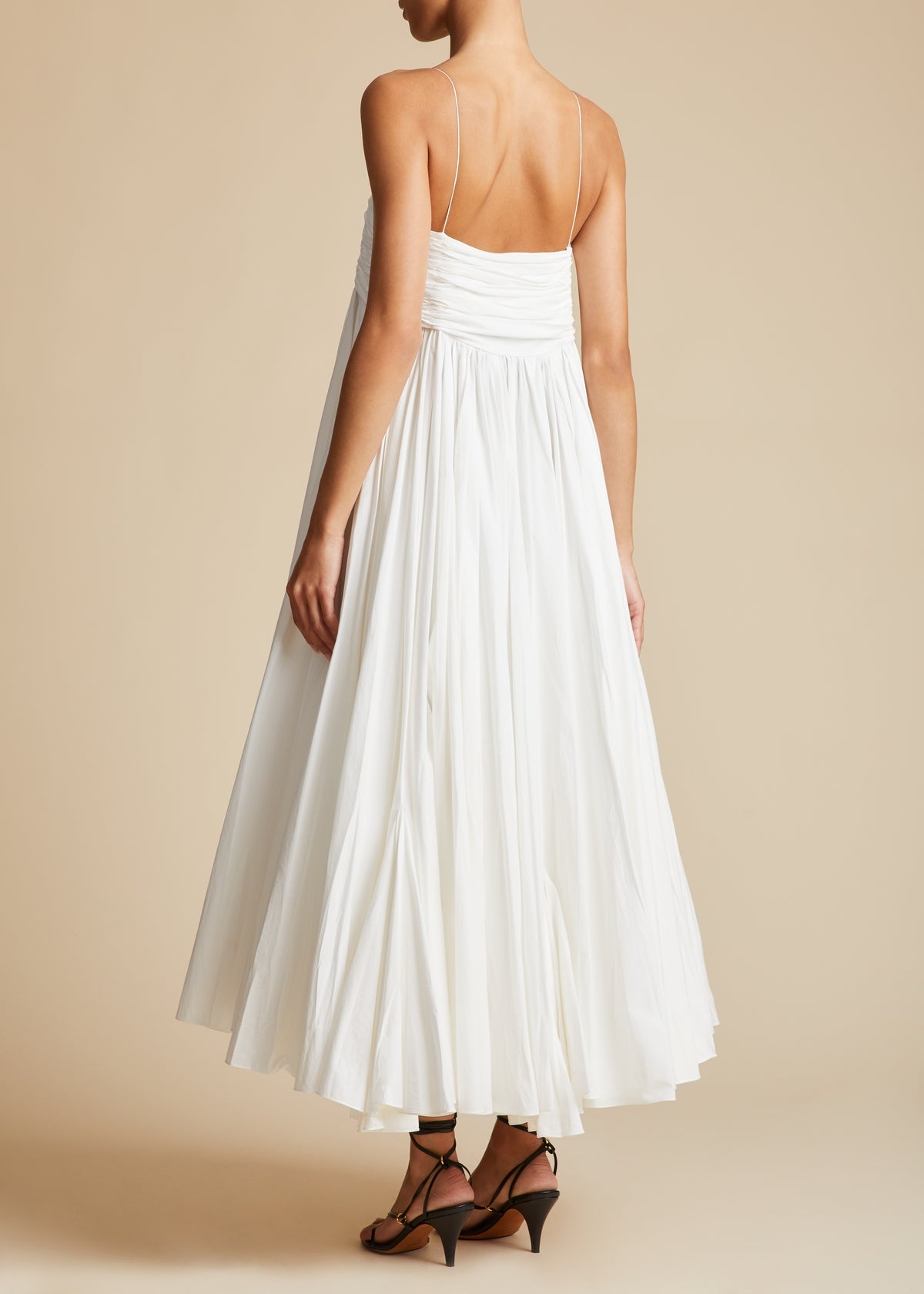 The Lally Dress in White - 3