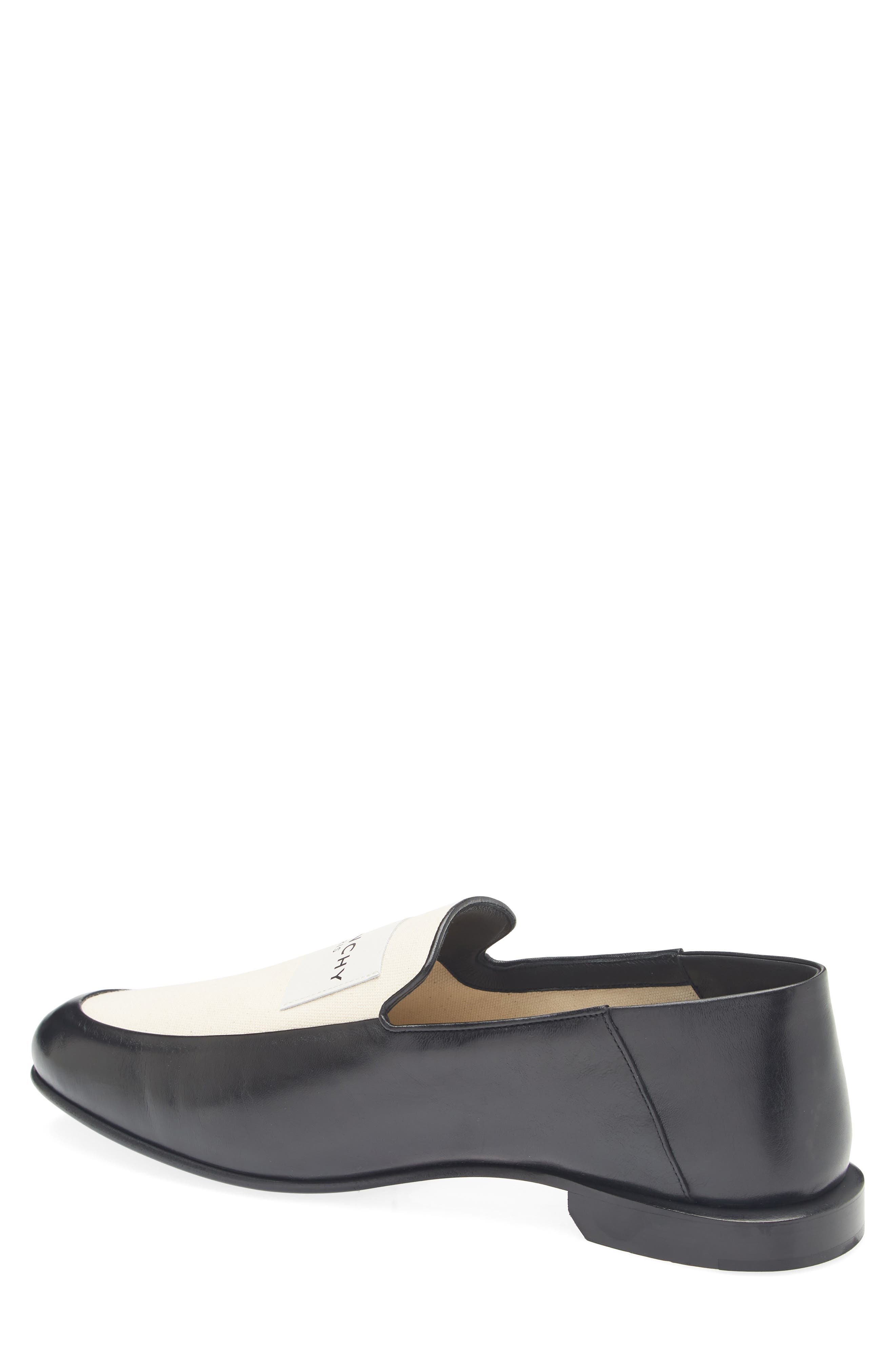 Givenchy Logo Label Convertible Loafer in Black/Natural at Nordstrom - 2