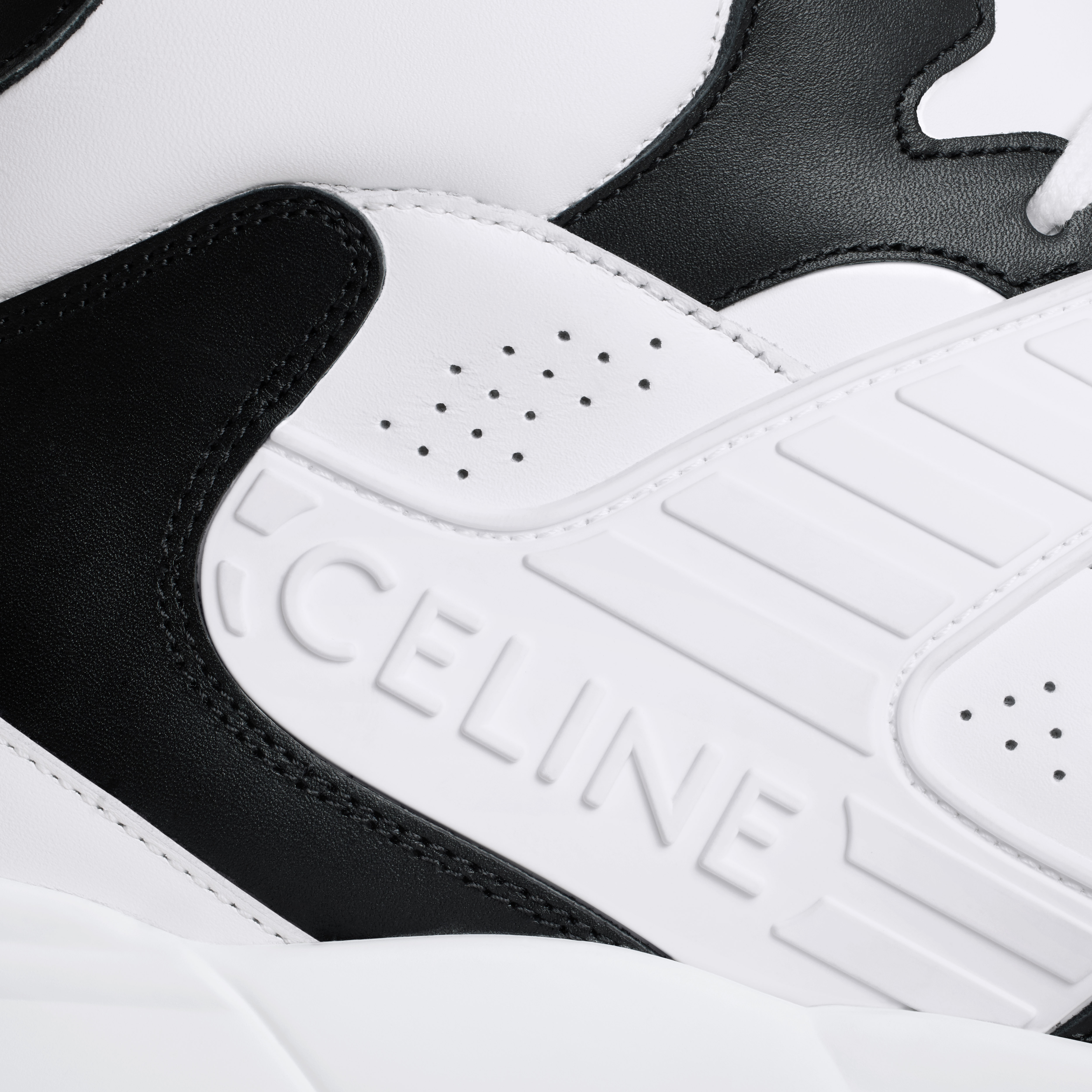 CELINE TRAINER CT-06 HIGH TOP SNEAKER in CALFSKIN - 5