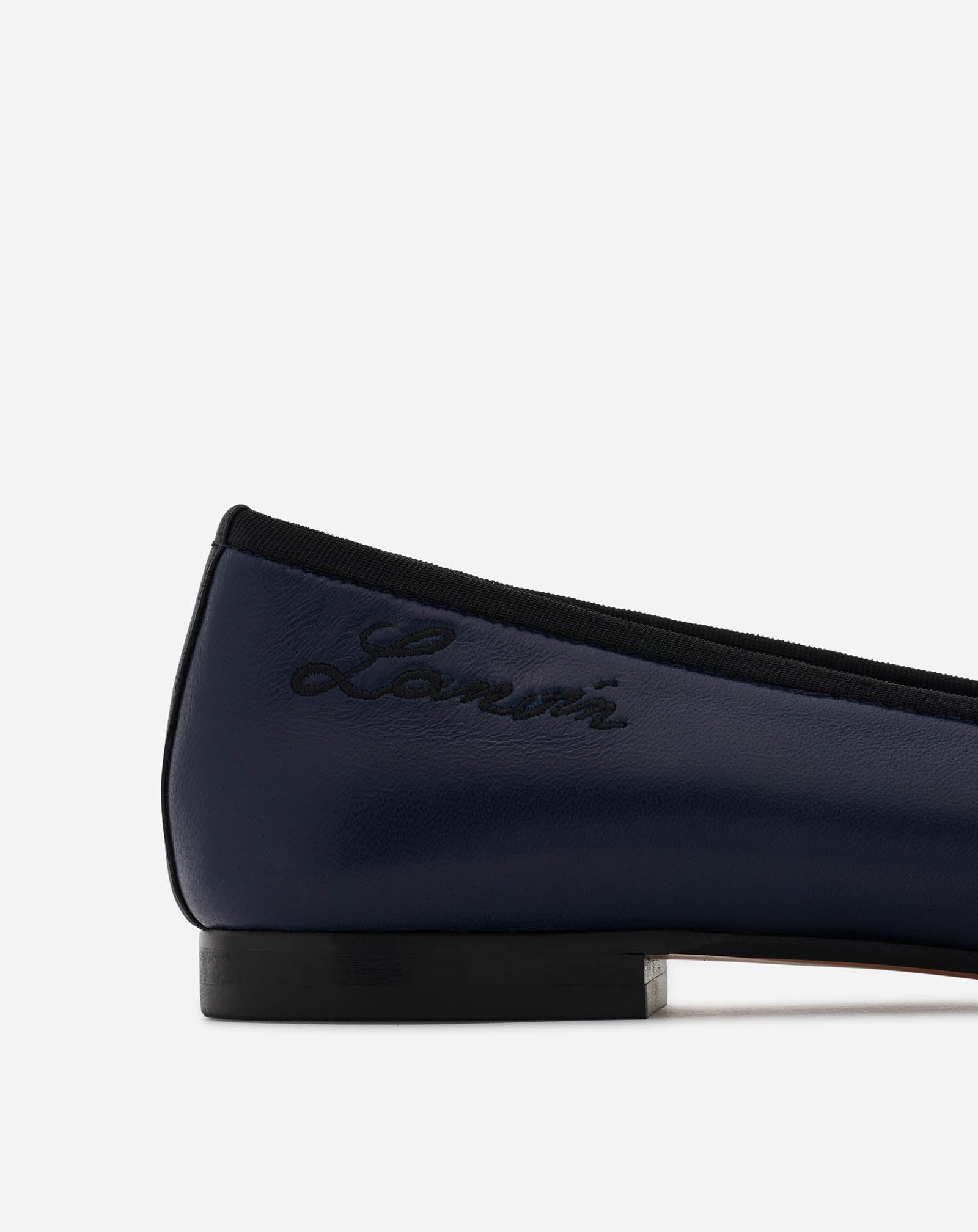 LANVIN CLASSIC LEATHER BALLET PUMPS - 5