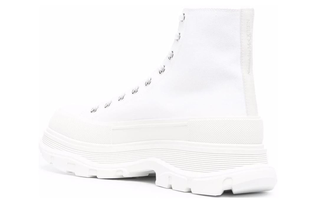 Alexander McQueen Tread Slick Boot 'Triple White' 604254W4MV29000 - 4