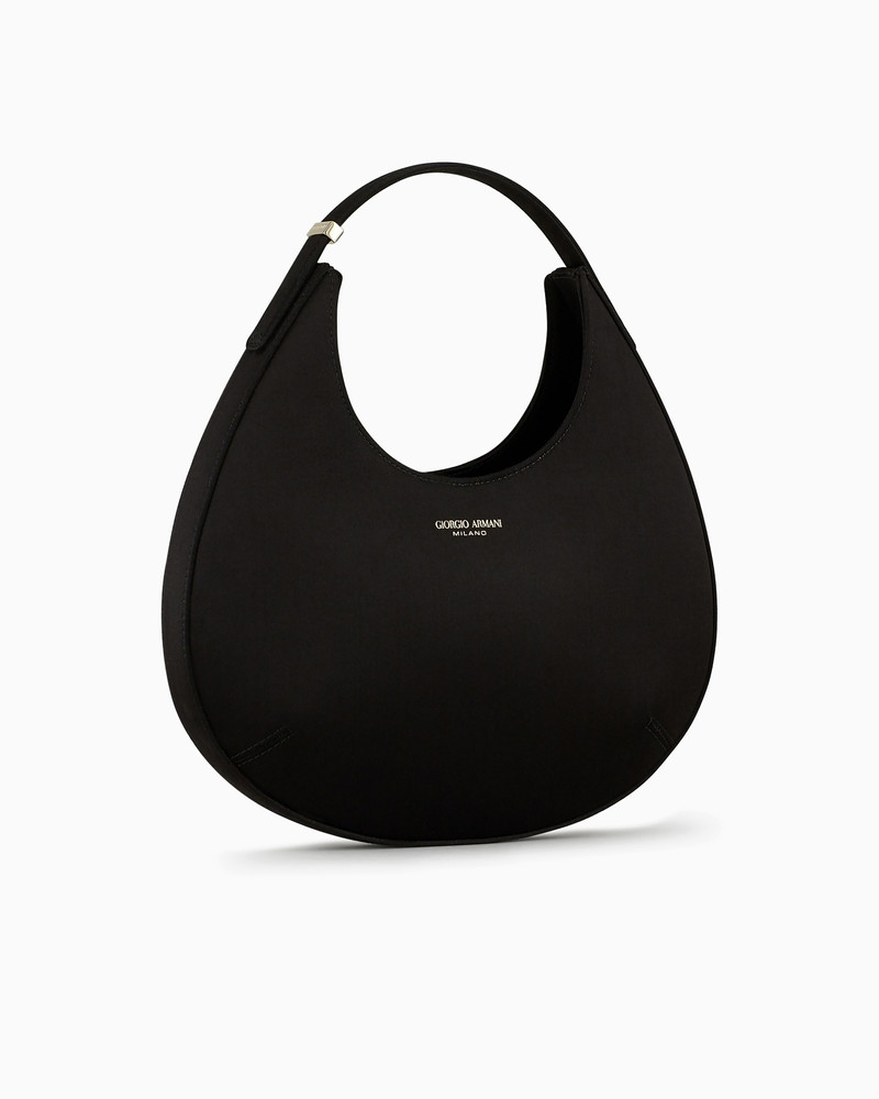 GIORGIO ARMANI MINI SATIN LA PRIMA HOBO BAG outlook