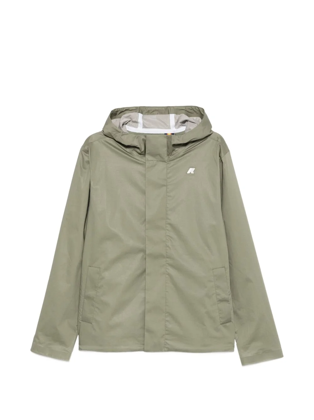 Jacko hooded logo-patch jacket - 1