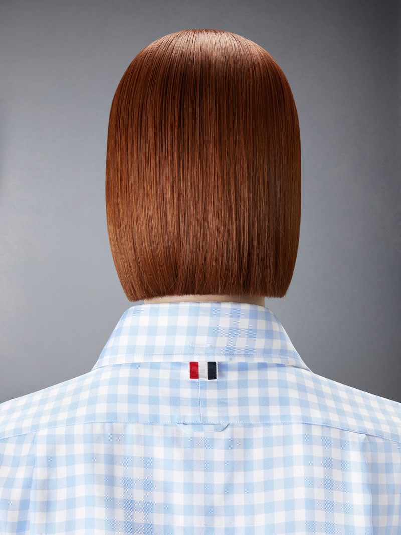 SILK TWILL GINGHAM SHIRT 9