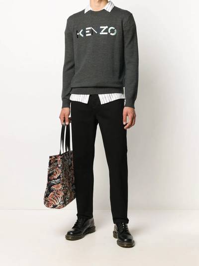 KENZO embroidered logo jumper outlook