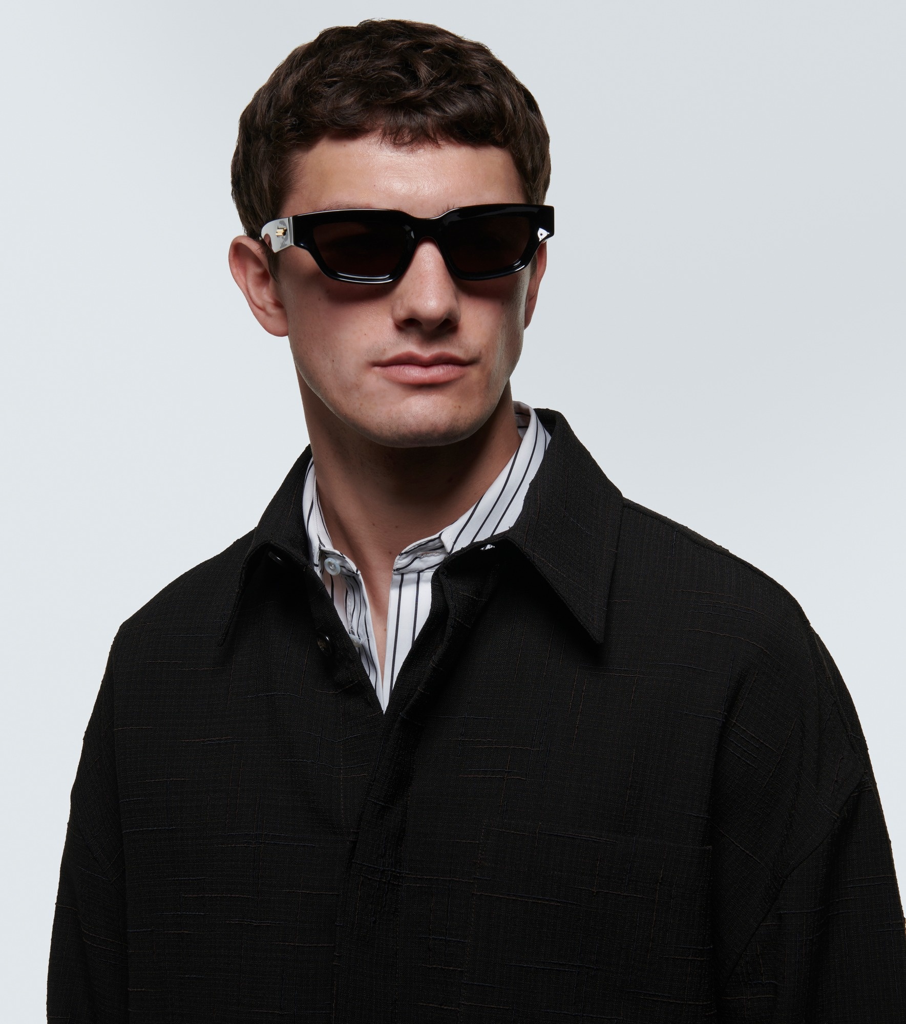 Sharp square sunglasses - 3