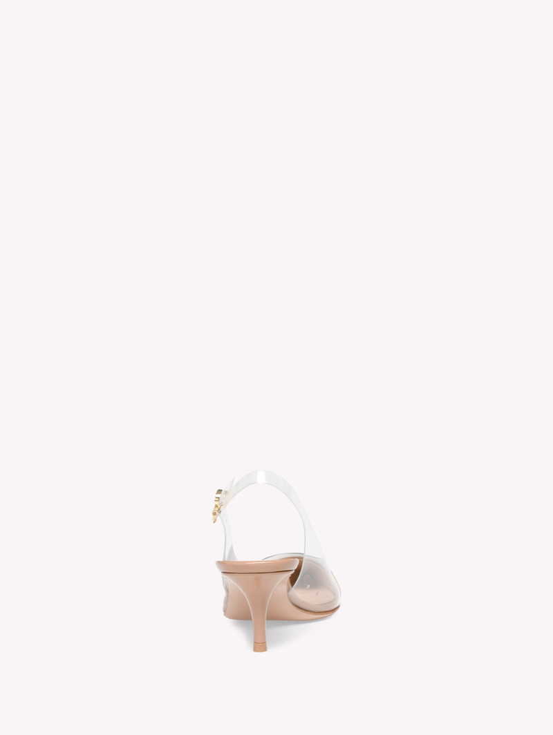 Gianvito Rossi PLEXI SLING 55 outlook