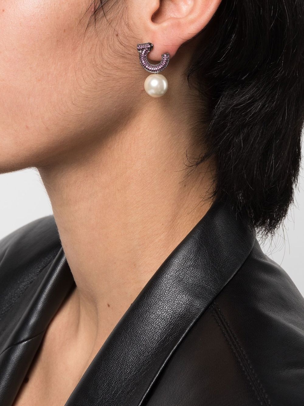 pearl drop earrings - 2
