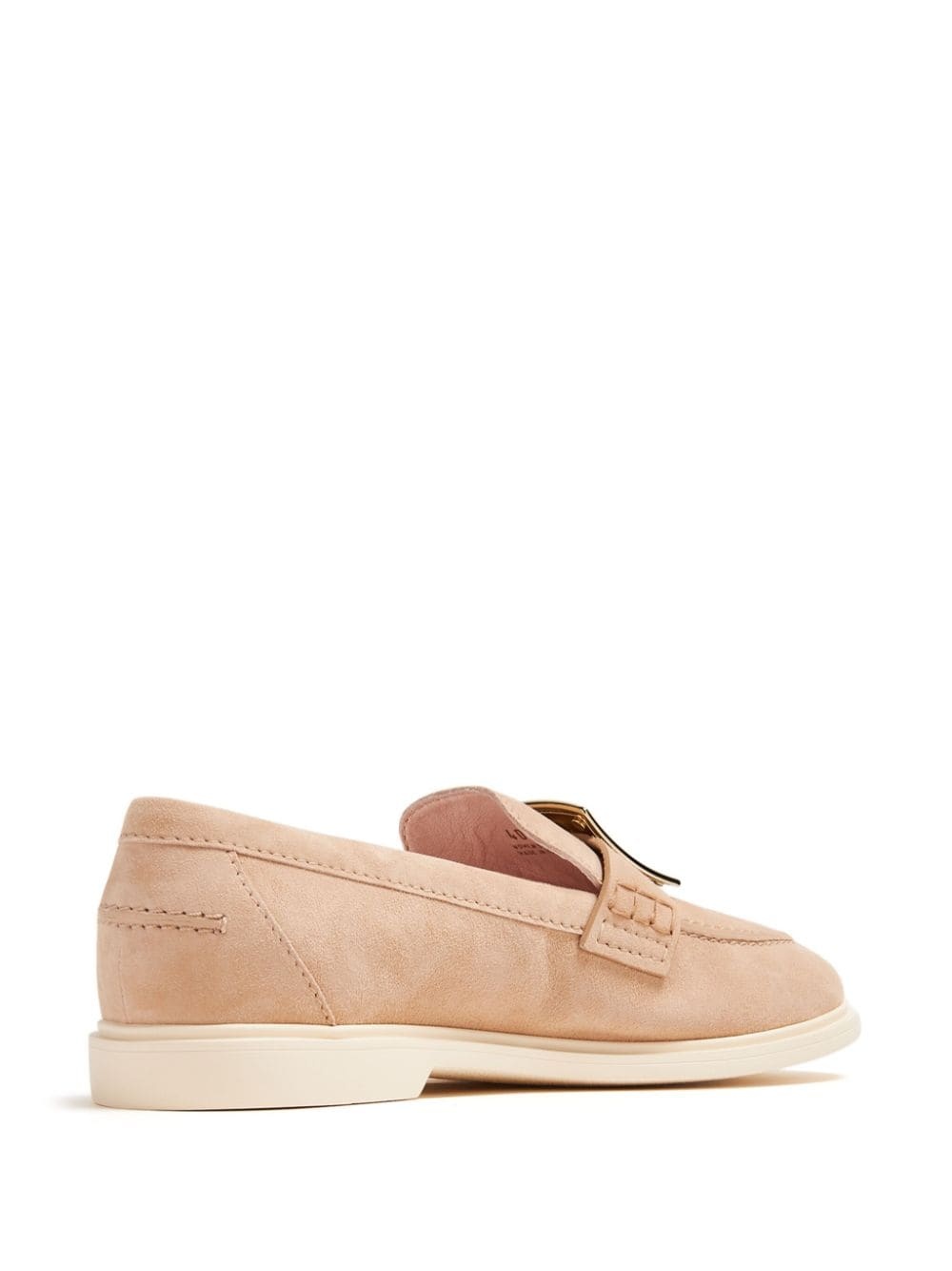 tassel-trim suede loafers - 4