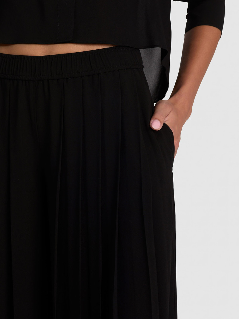 JENNA PLEATED PANT - BLACK 5