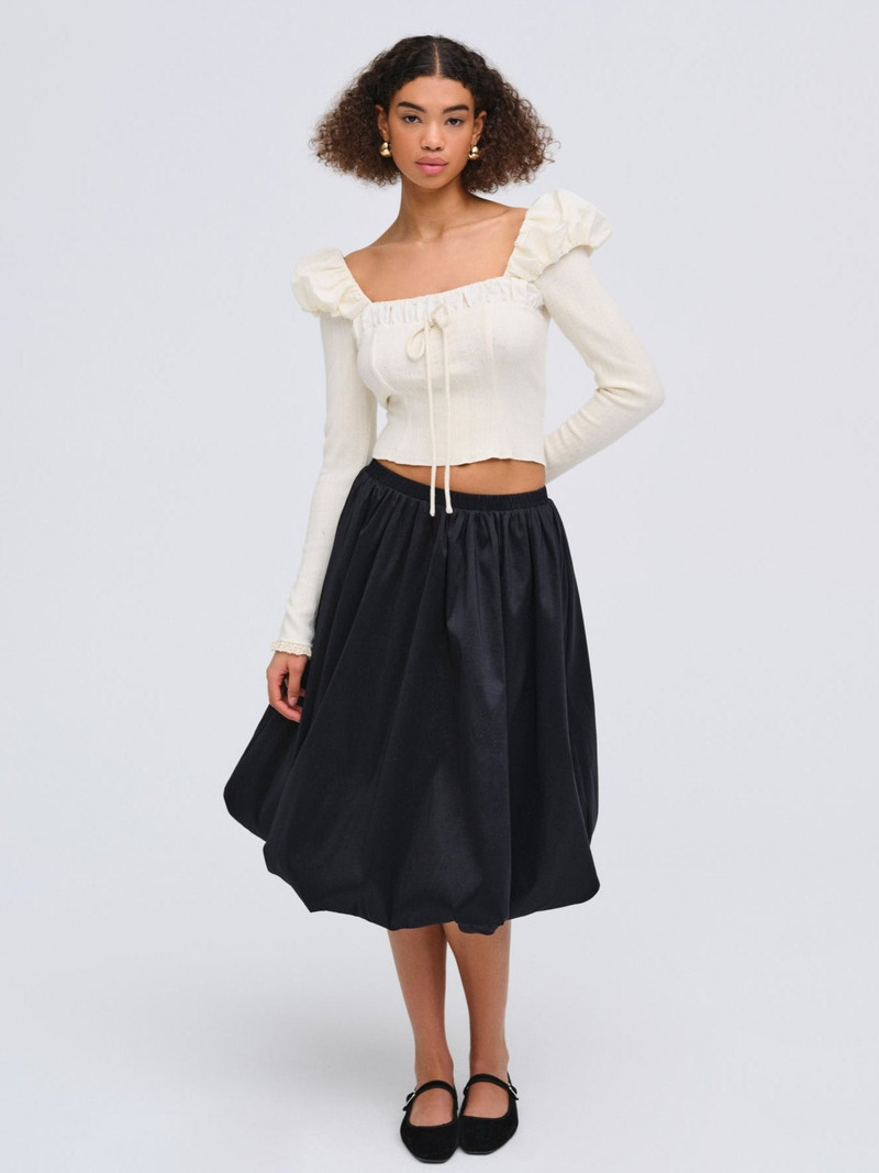 Aliyah Pointelle Top 4