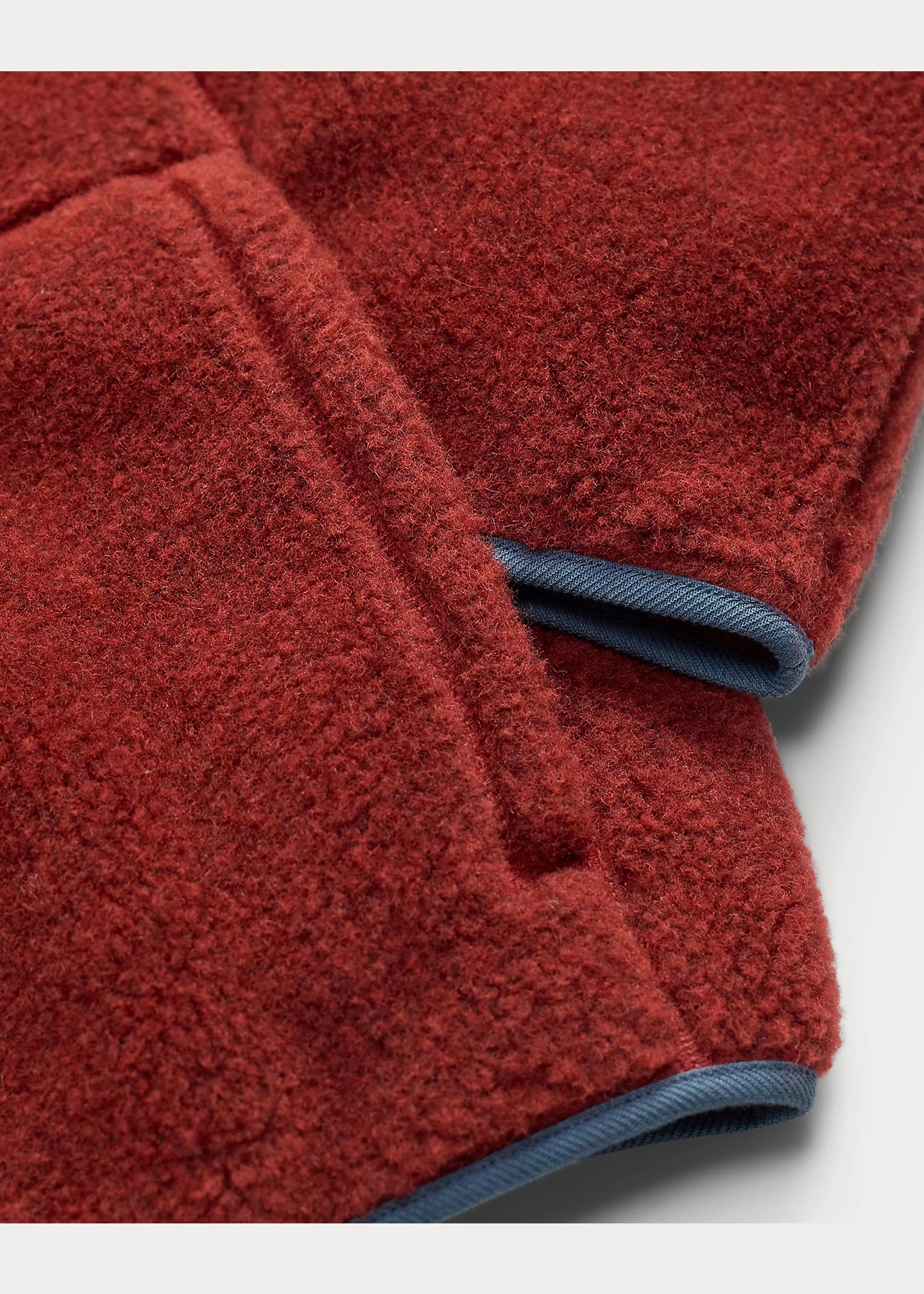 Wool-Blend Pile Fleece Jacket - 4