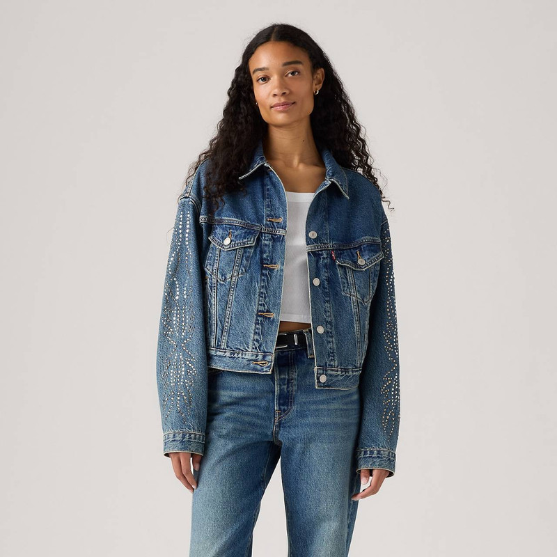 SHRUNKEN '90S TRUCKER JACKET 2