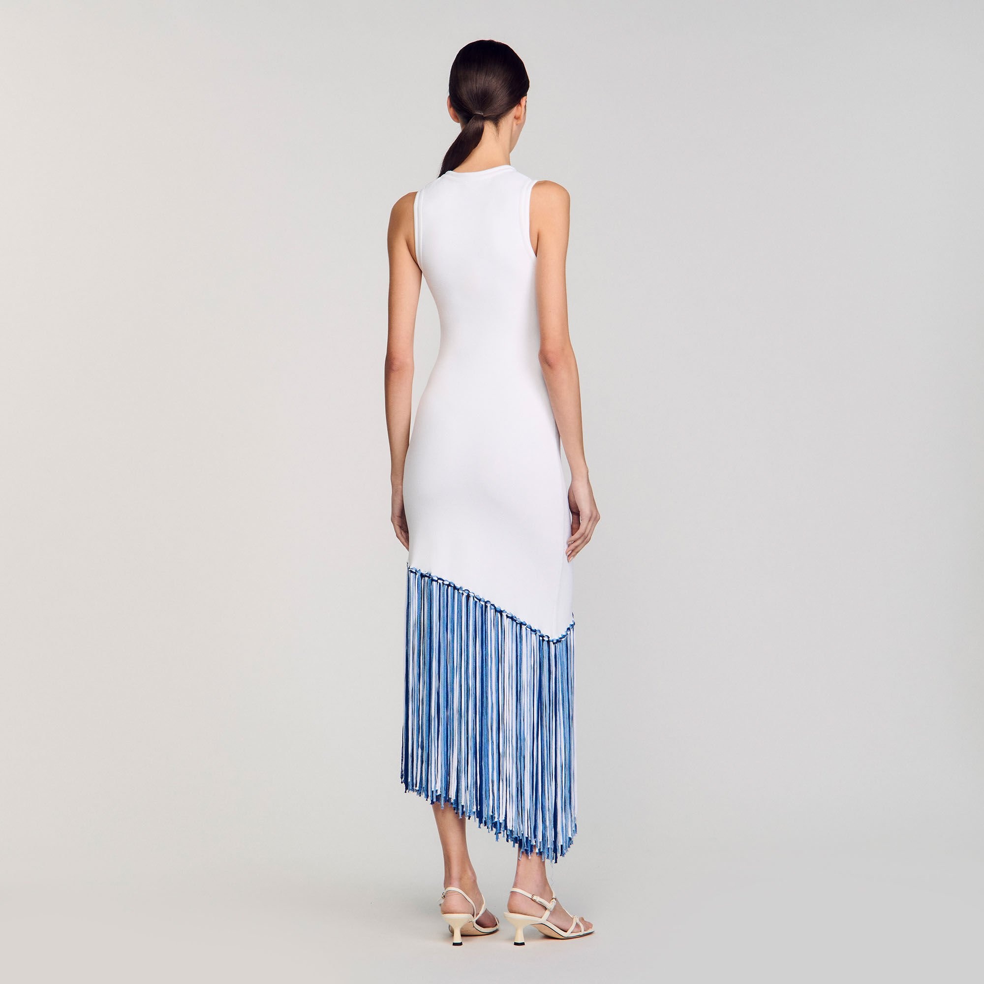FRINGED MAXI DRESS - 5